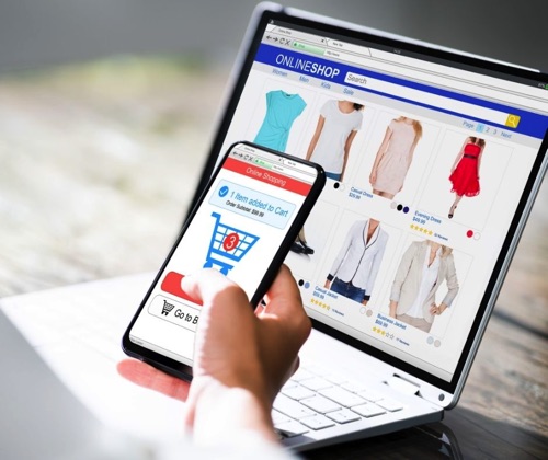 E-Commerce System Image - Custom online shopping platform